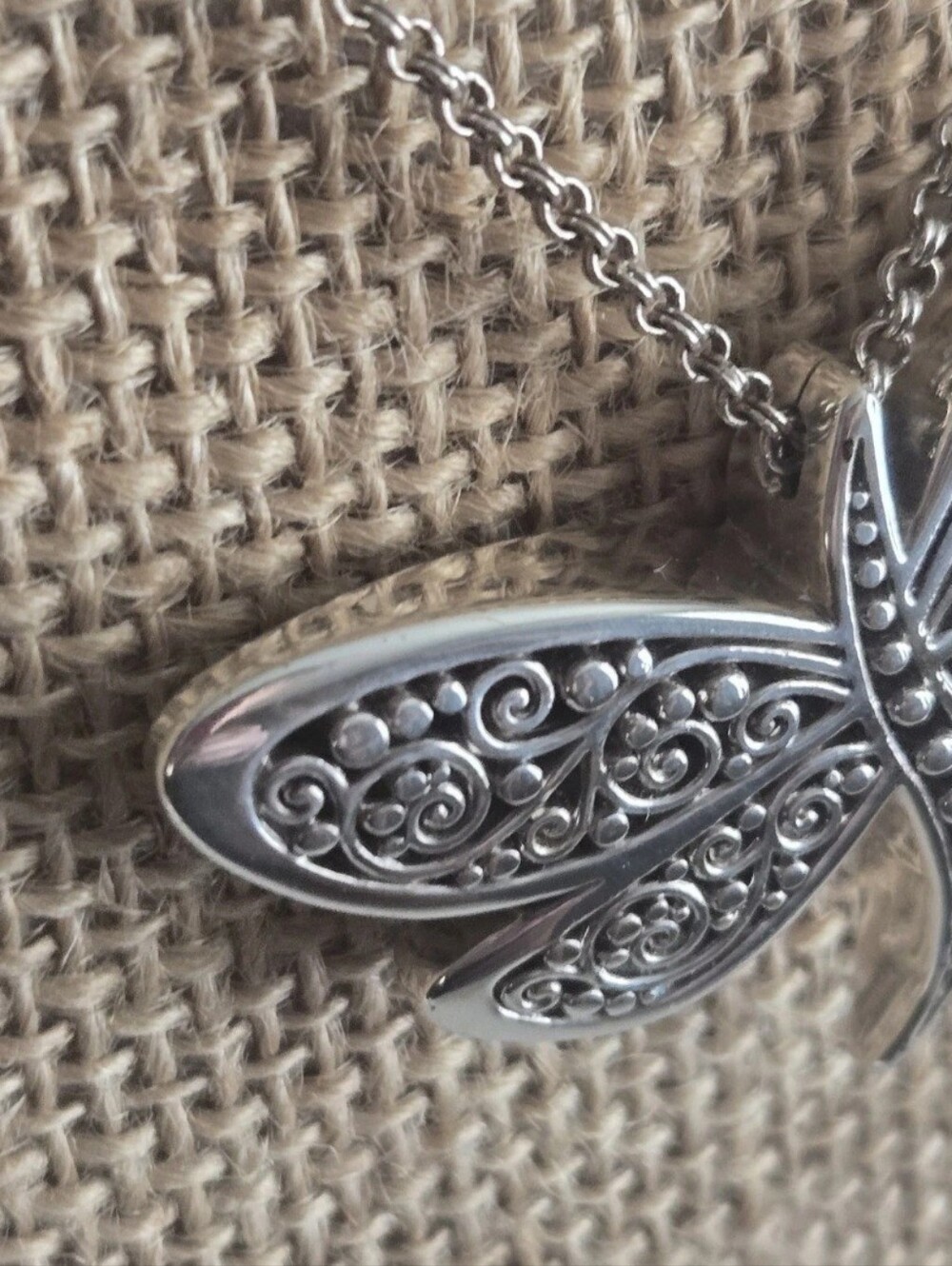 Brighton Solstice Dragonfly Necklace JL8531 Retired MSRP $58 - Picture 6 of 9